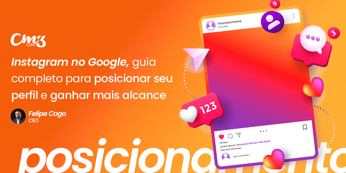 Guia completo sobre Instagram no Google ensinando como posicionar perfil, aumentar alcance e melhorar visibilidade nas buscas com estratégias de SEO